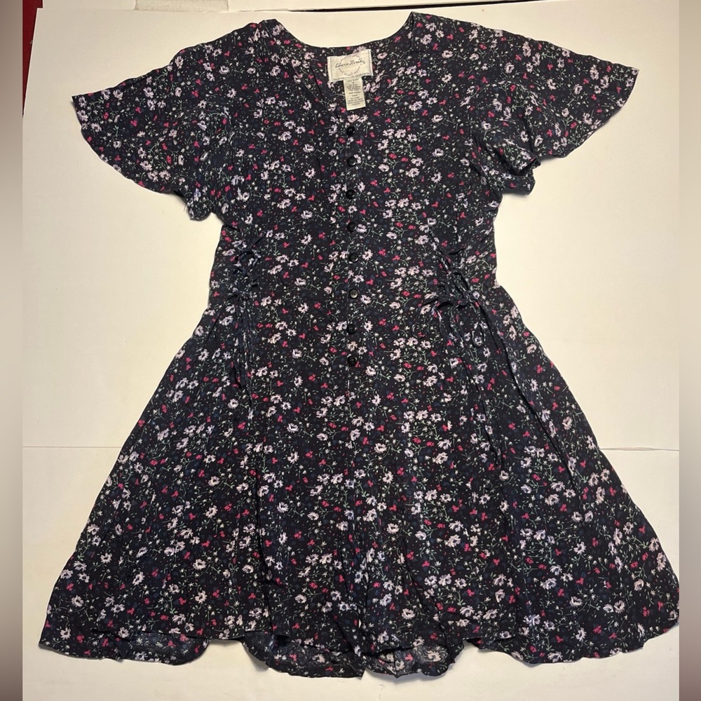 VTG 80s 90s Lauren Brooke Romper Playsuit One-Piece Shorts Women’s Size Small